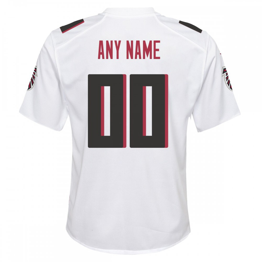 Nike Atlanta Falcons Youth Custom Game Jersey - White-Profan Arena
